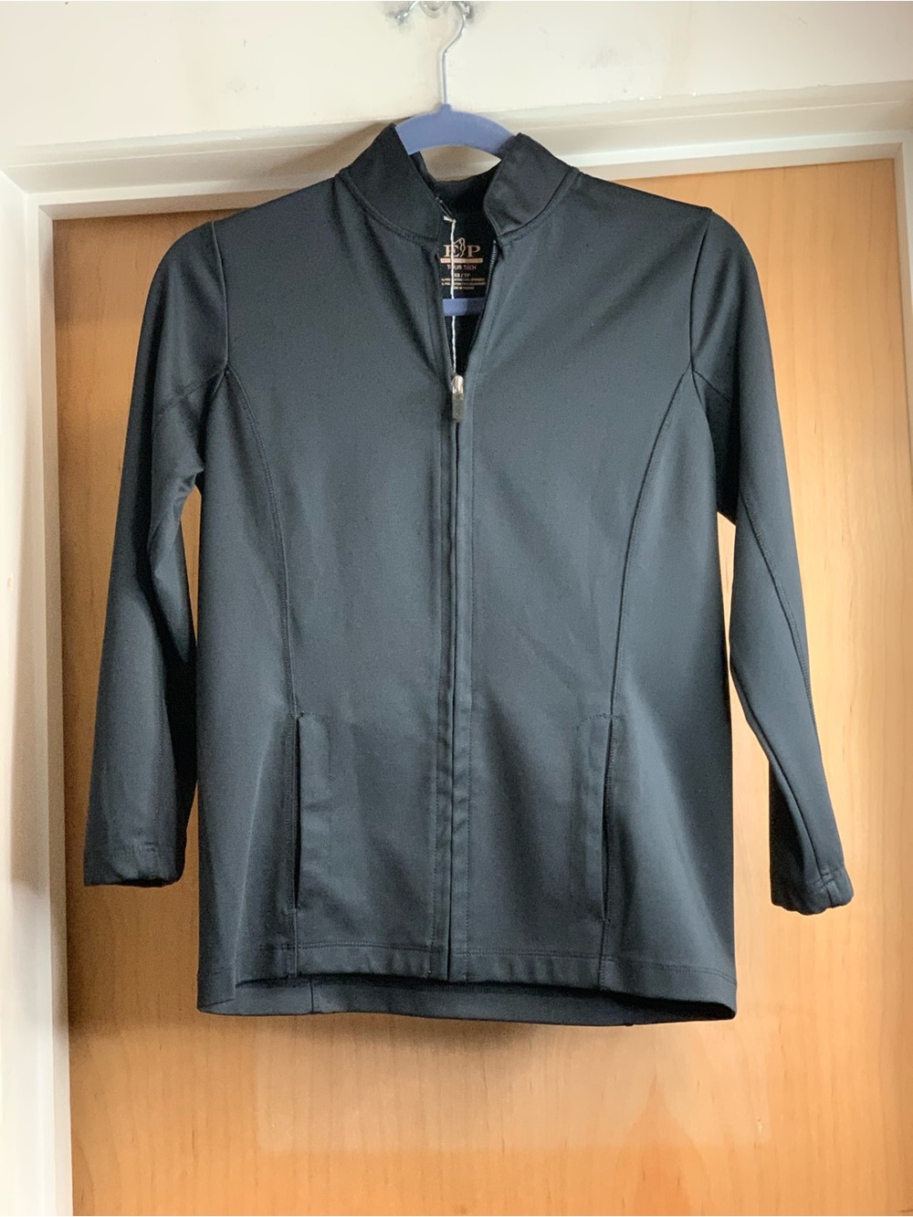 EP Pro Black Zip-Up Utility Jacket Size-X-Small Athletic